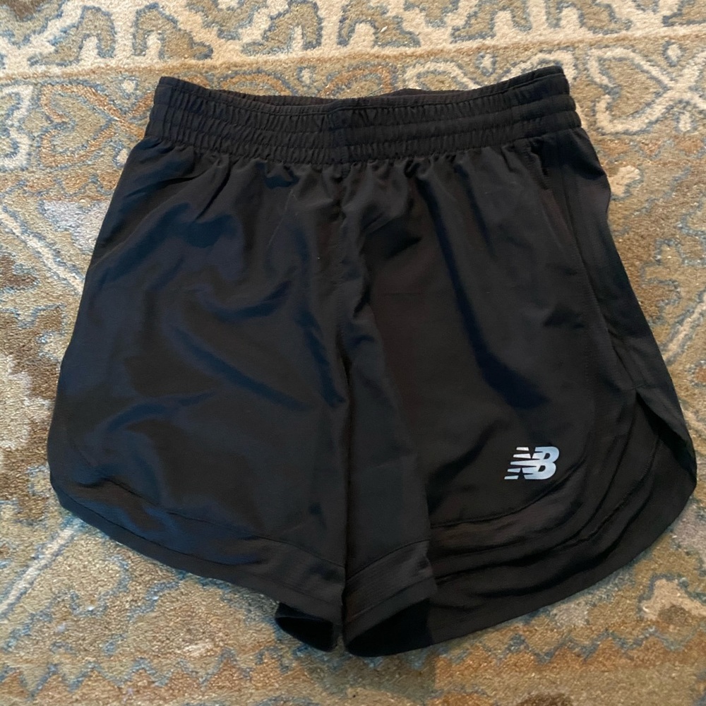 Black Track Shorts